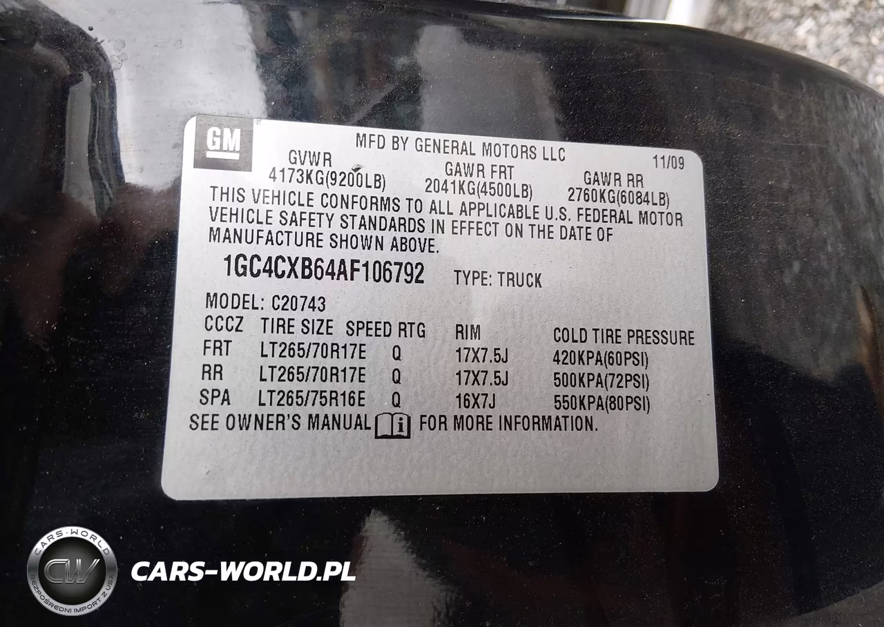 2010 Chevrolet Silverado 2500Hd Lt VIN:1GC4CXB64AF106792 - 9
