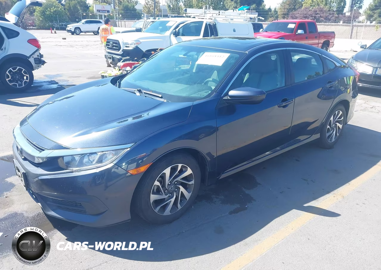 2017 Honda Civic Ex VIN:19XFC2F75HE209903 - 2