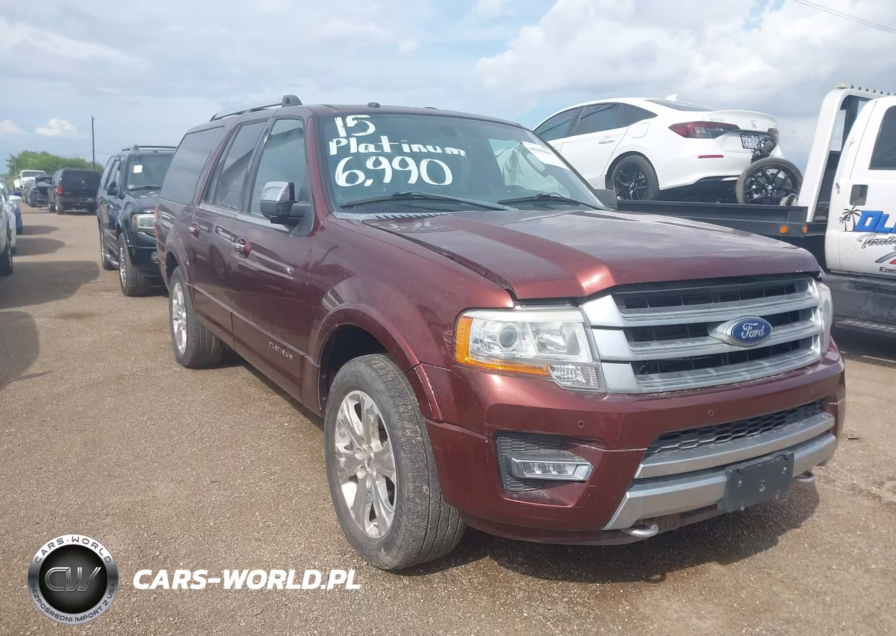 2015 Ford Expedition Max Platinum VIN:1FMJK1MTXFEF40116 - 1