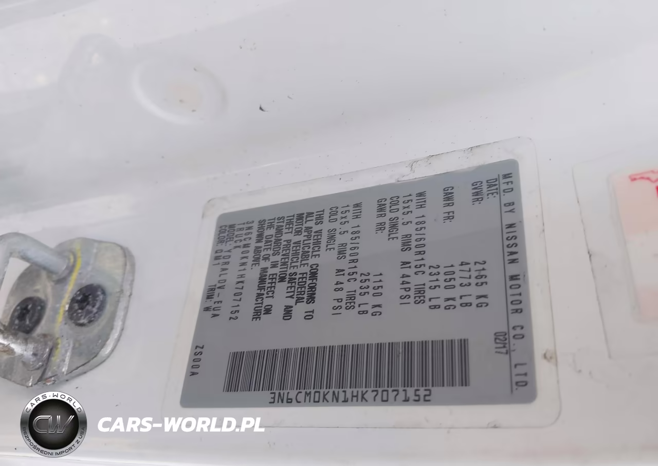 2017 Nissan Nv200 S VIN:3N6CM0KN1HK707152 - 9