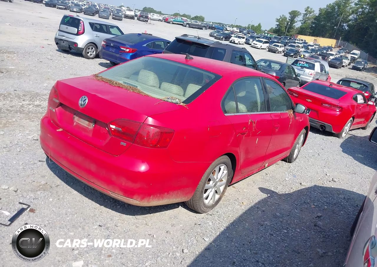 2014 Volkswagen Jetta 1.8T Se VIN:3VWD17AJ4EM293577 - 4