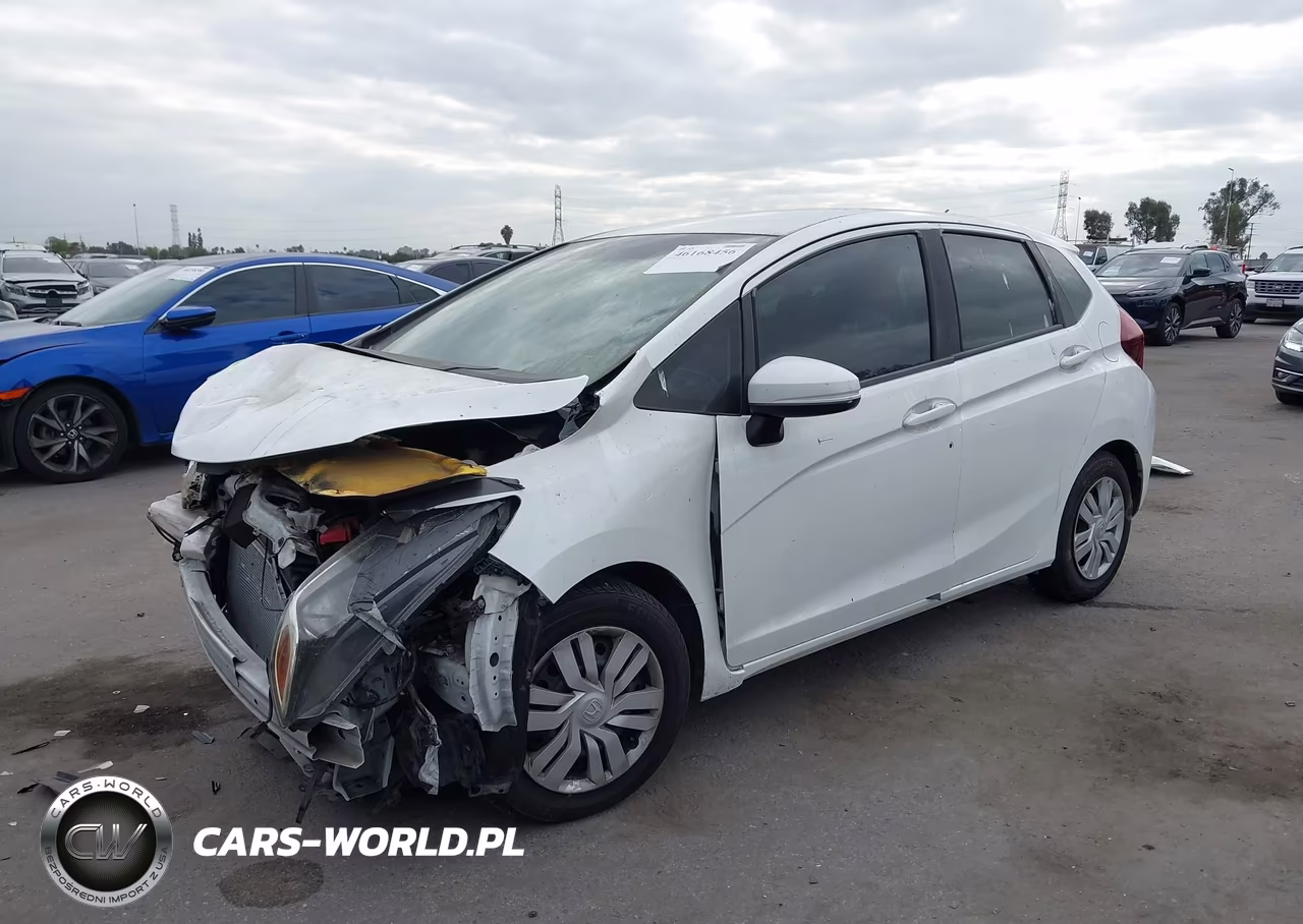 2016 Honda Fit Lx VIN:JHMGK5H55GX011419 - 2