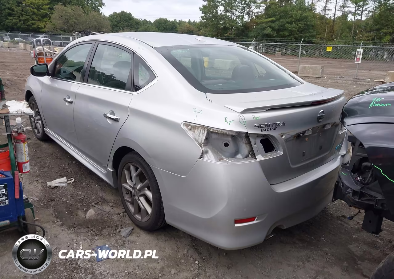 2014 Nissan Sentra Sr VIN:3N1AB7AP8EY220022 - 3