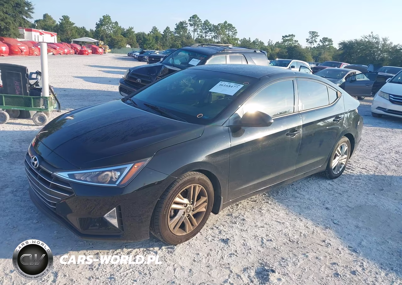 2019 Hyundai Elantra Sel VIN:5NPD84LF5KH411496 - 2