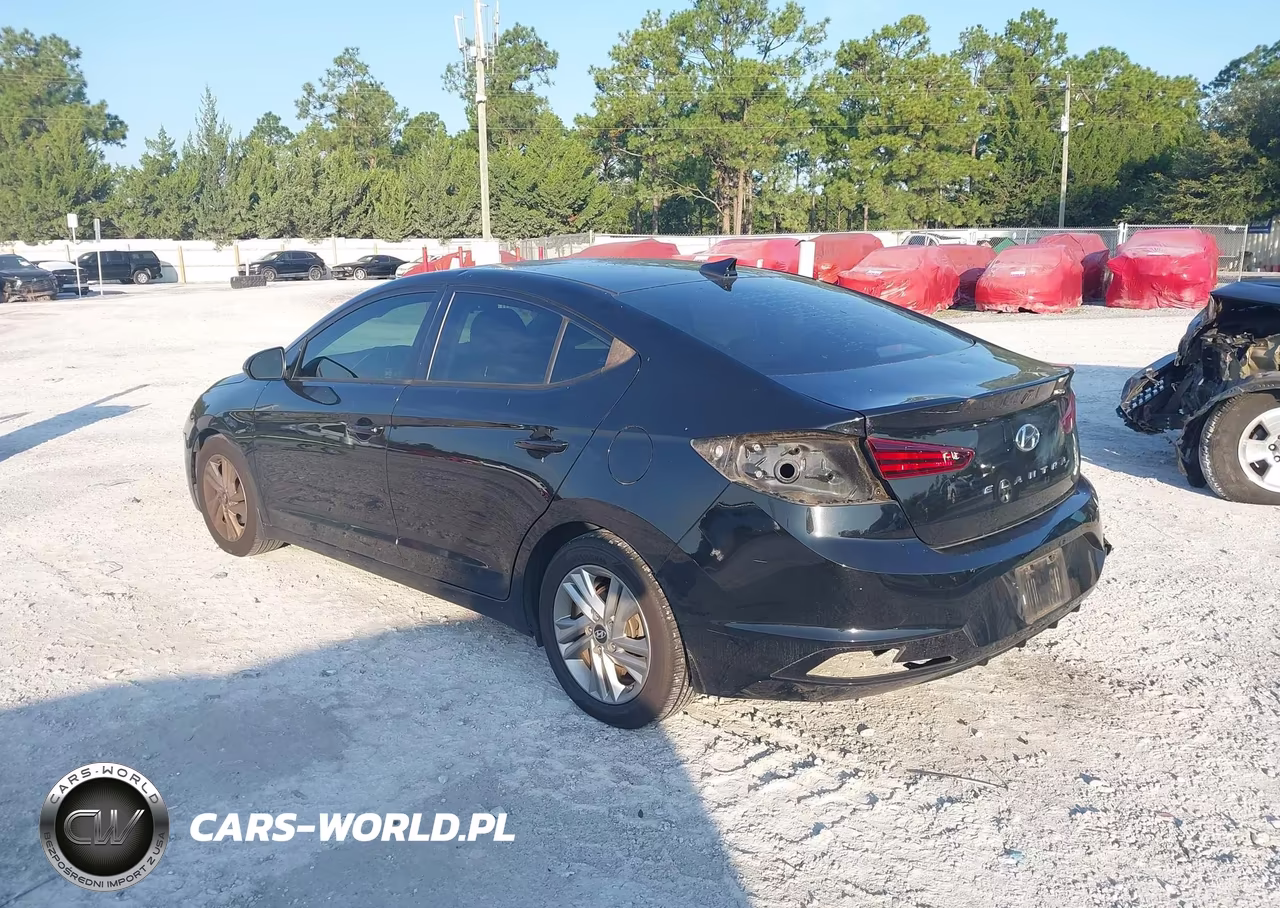 2019 Hyundai Elantra Sel VIN:5NPD84LF5KH411496 - 3