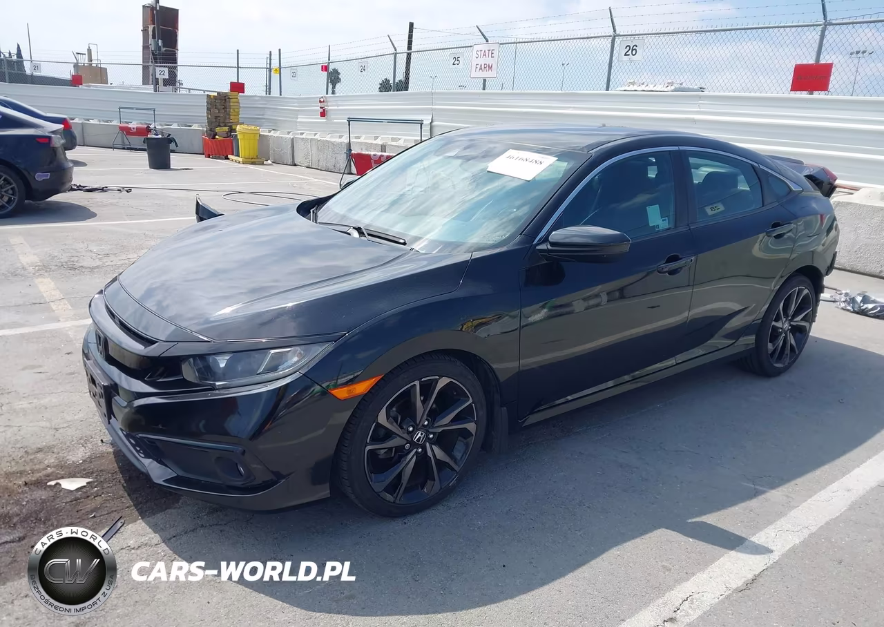 2020 Honda Civic Sport VIN:19XFC2F81LE209043 - 2