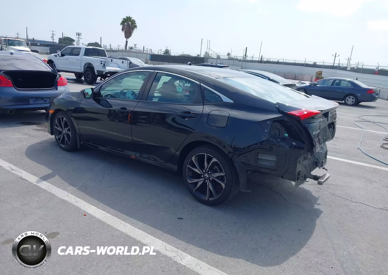 2020 Honda Civic Sport VIN:19XFC2F81LE209043 - 3