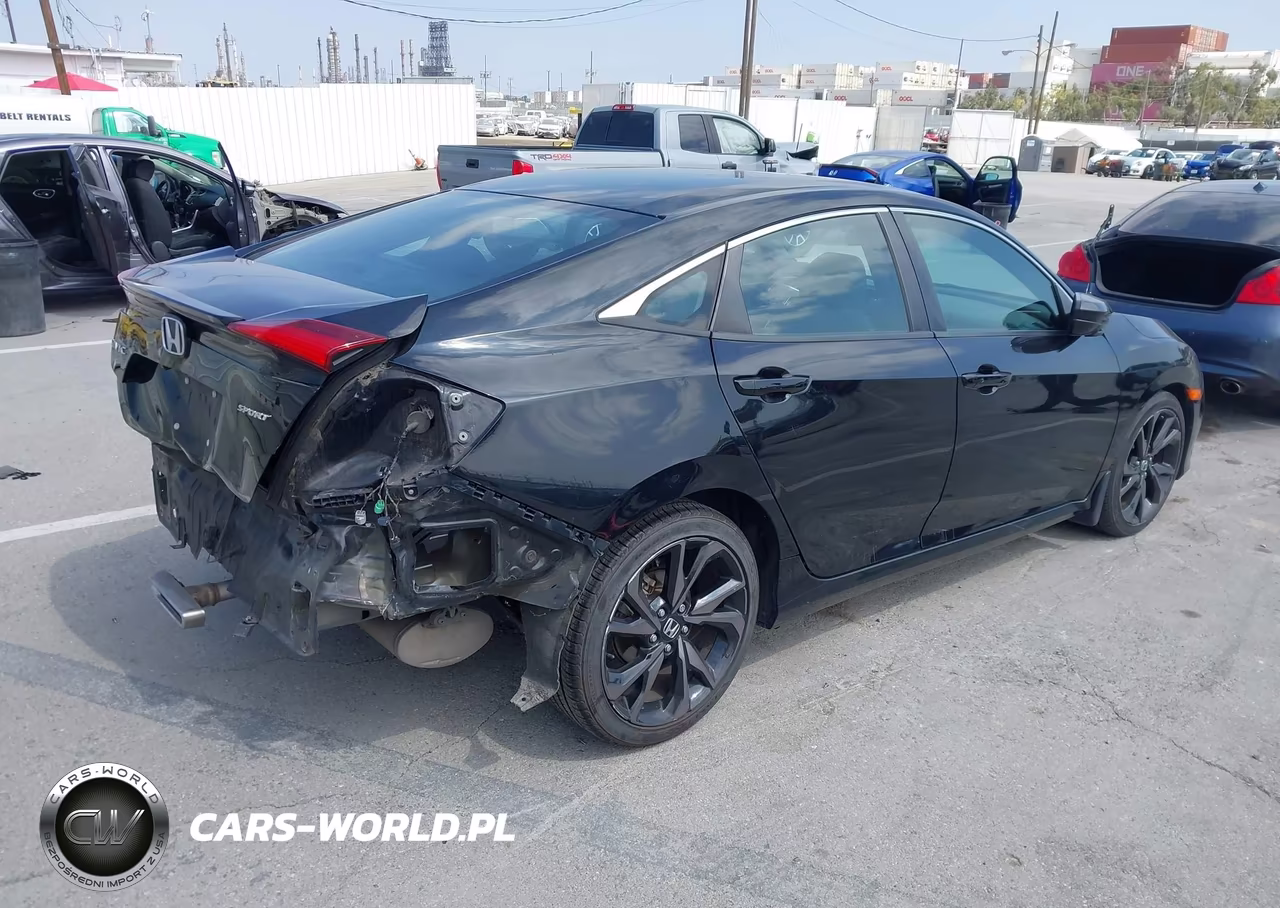 2020 Honda Civic Sport VIN:19XFC2F81LE209043 - 4