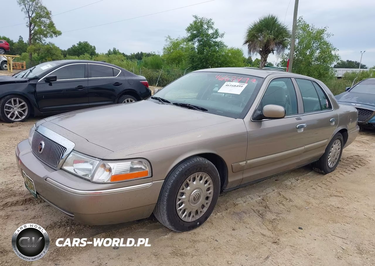 2004 Mercury Grand Marquis Gs VIN:2MEFM74W74X602955 - 2