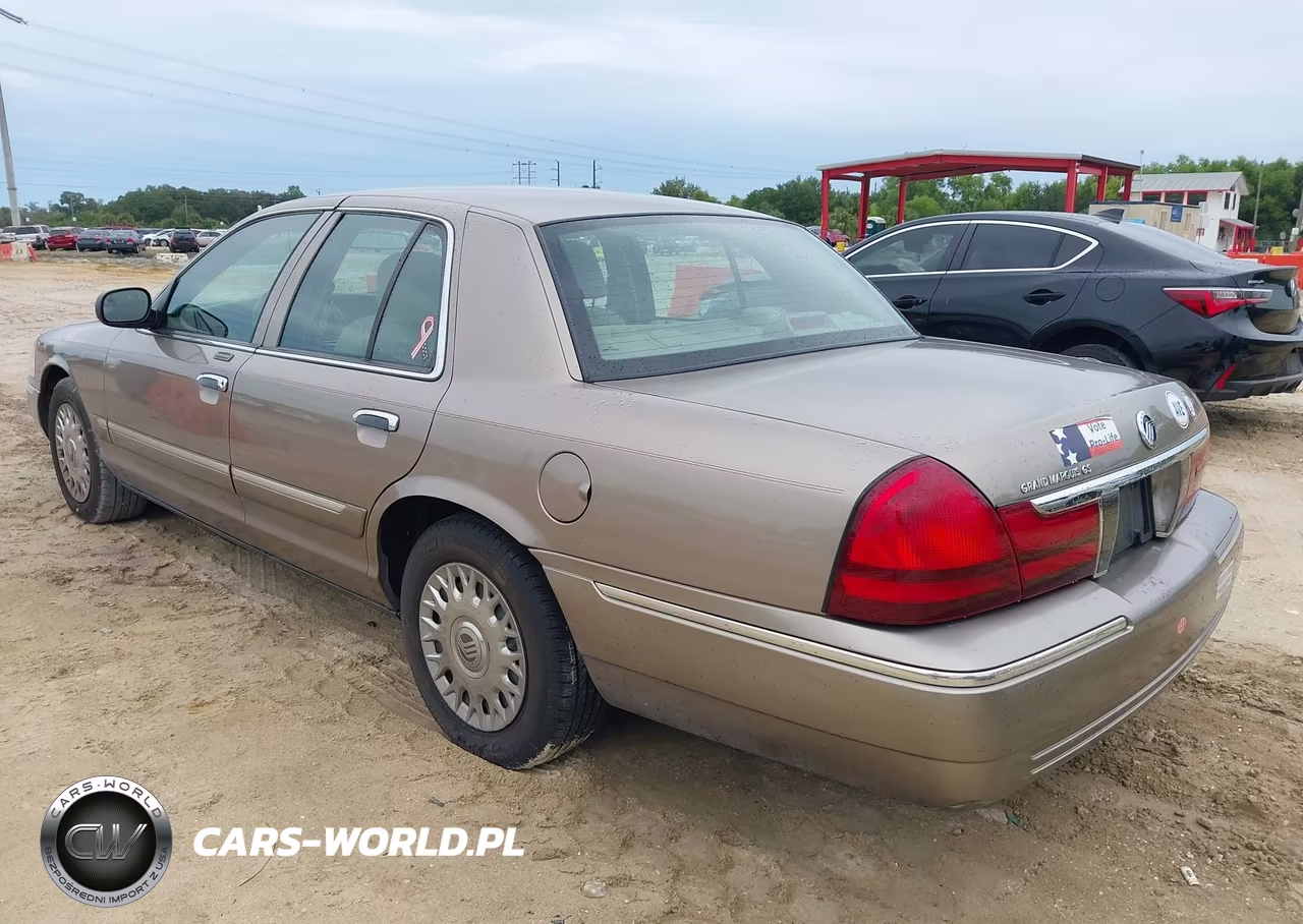 2004 Mercury Grand Marquis Gs VIN:2MEFM74W74X602955 - 3