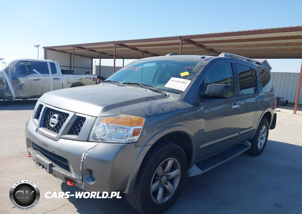 2015 Nissan Armada Platinum-Sl-Sv VIN:5N1AA0NC4FN607854 - 2