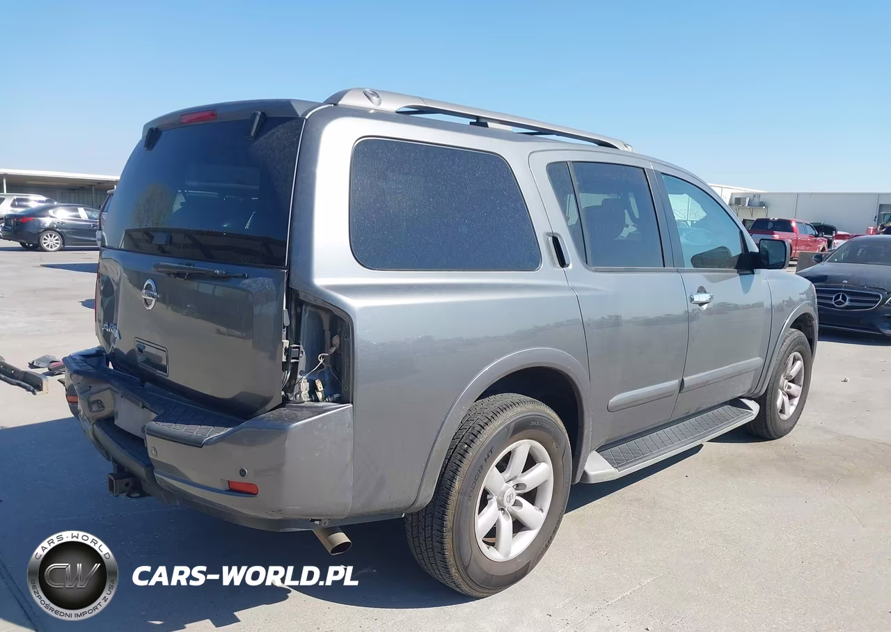 2015 Nissan Armada Platinum-Sl-Sv VIN:5N1AA0NC4FN607854 - 4