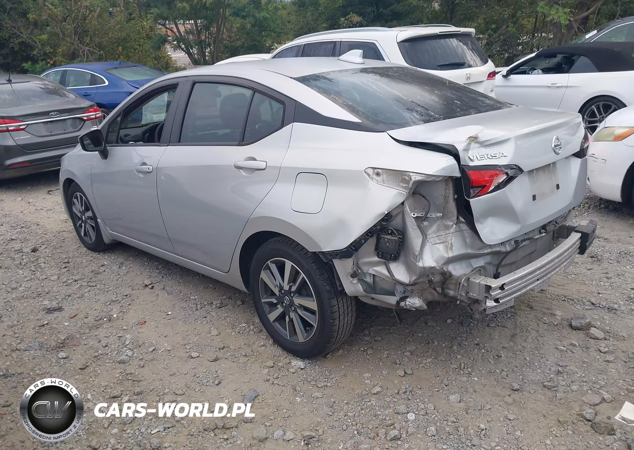 2020 Nissan Versa Sv Xtronic Cvt VIN:3N1CN8EV3LL830080 - 3