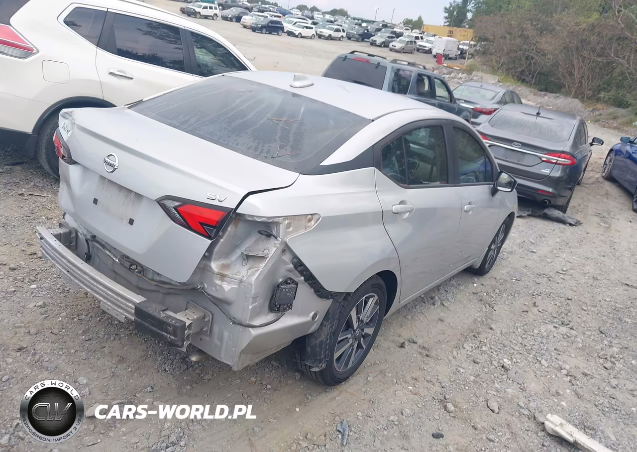 2020 Nissan Versa Sv Xtronic Cvt VIN:3N1CN8EV3LL830080 - 4
