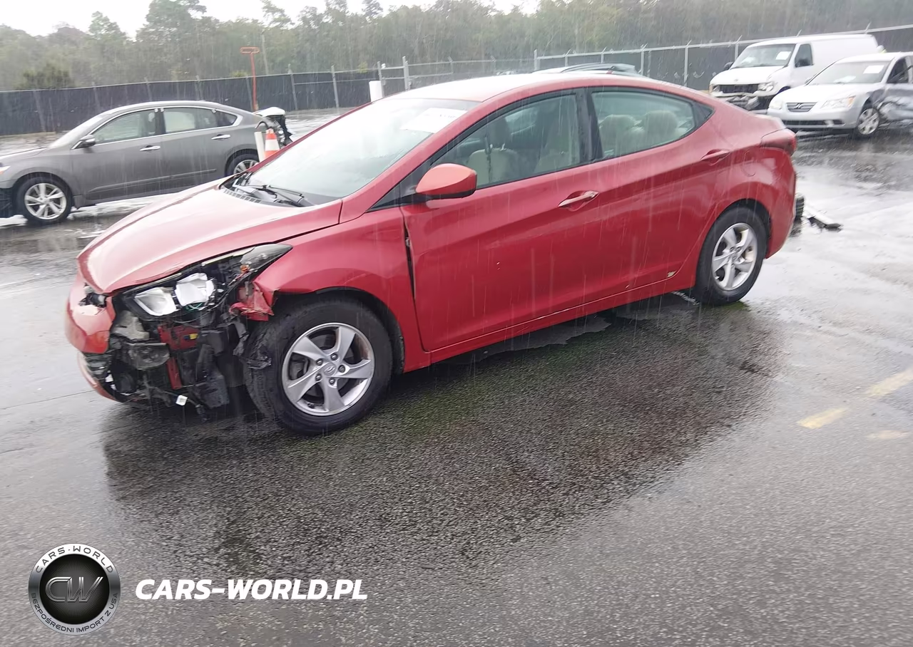2014 Hyundai Elantra Se VIN:KMHDH4AE6EU210187 - 2