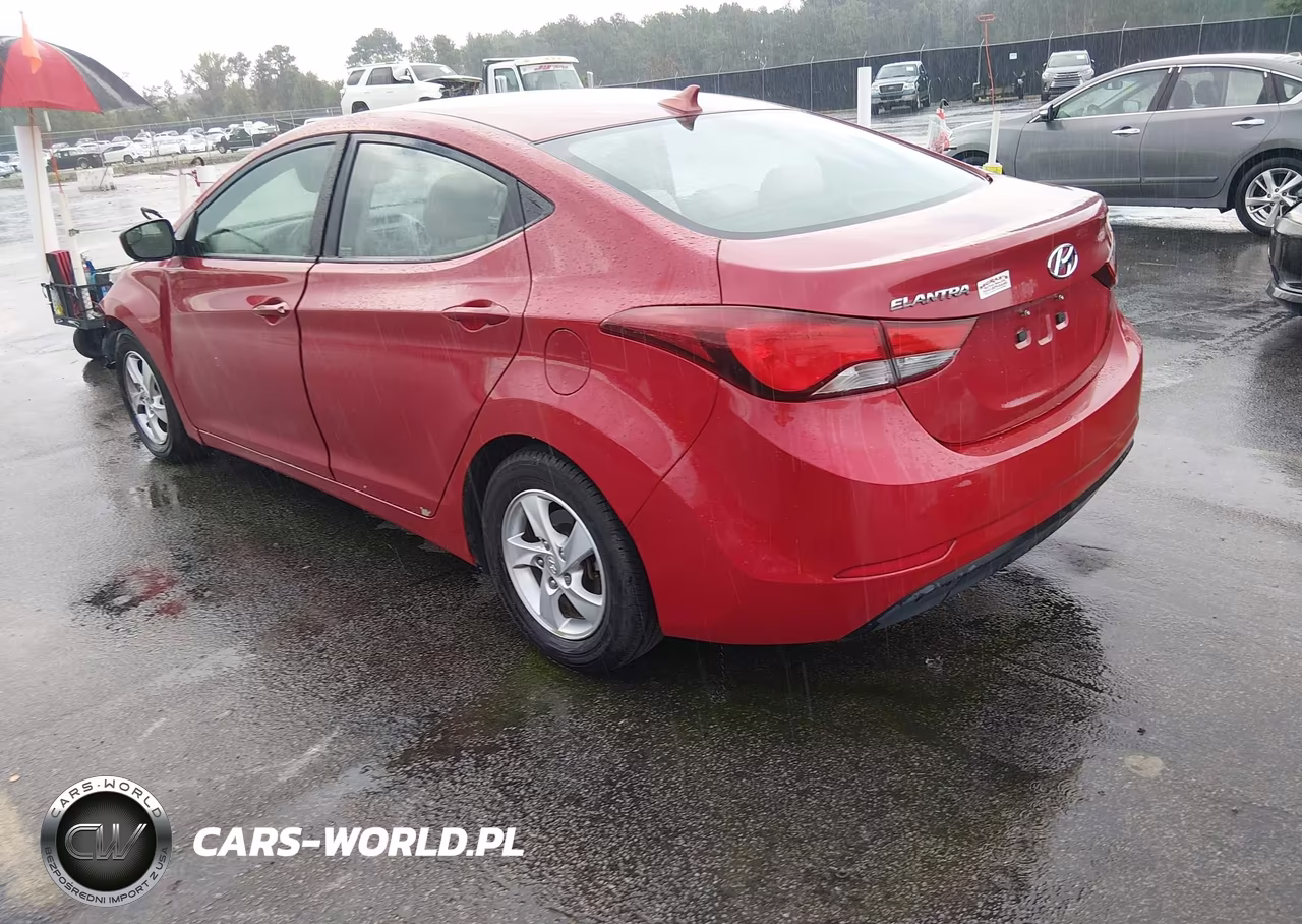 2014 Hyundai Elantra Se VIN:KMHDH4AE6EU210187 - 3