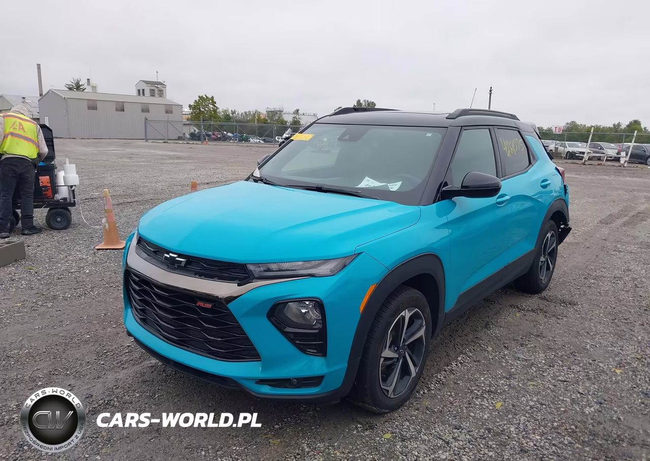 2021 Chevrolet Trailblazer Awd Rs VIN:KL79MUSL1MB163502 - 2
