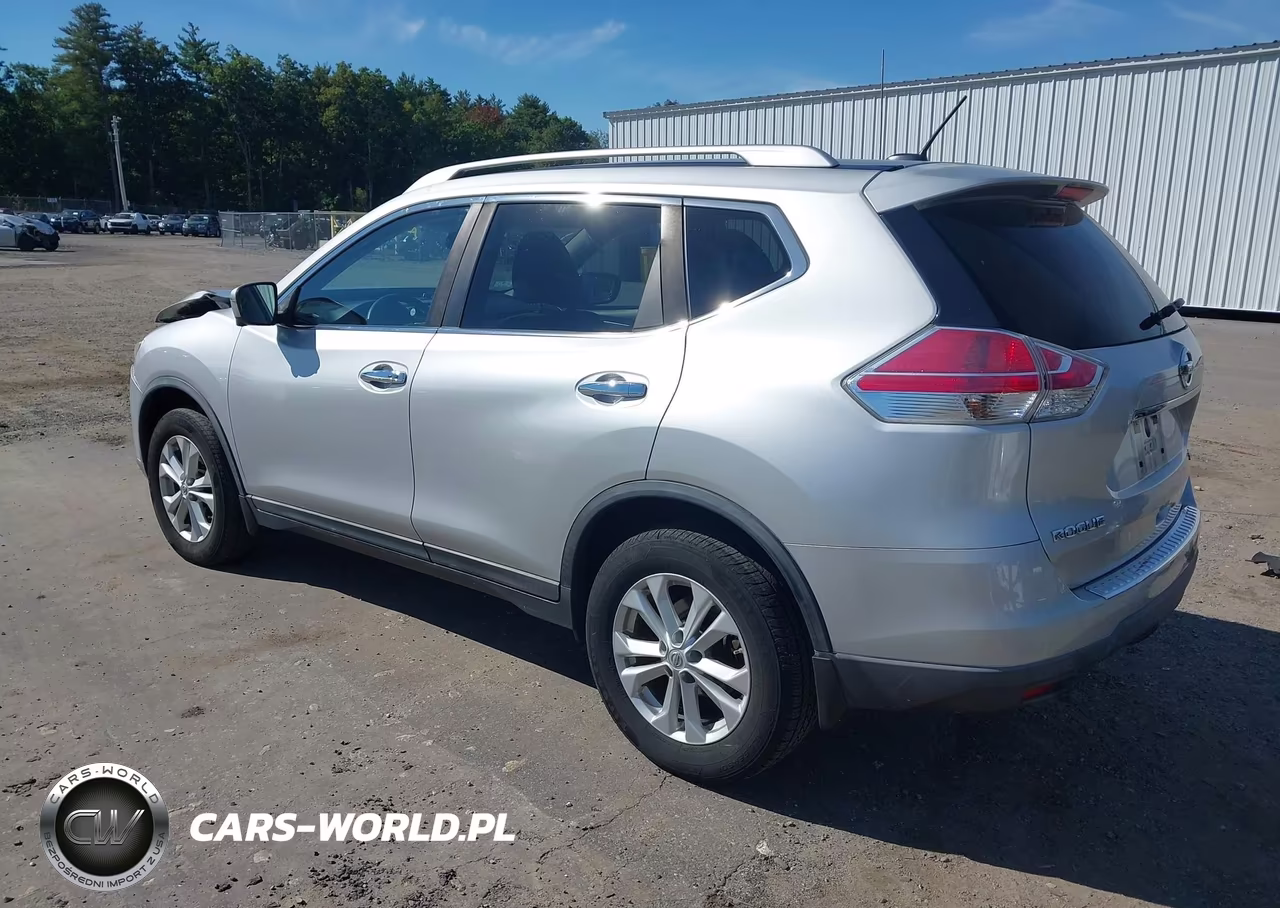 2016 Nissan Rogue Sv VIN:KNMAT2MV4GP639075 - 3