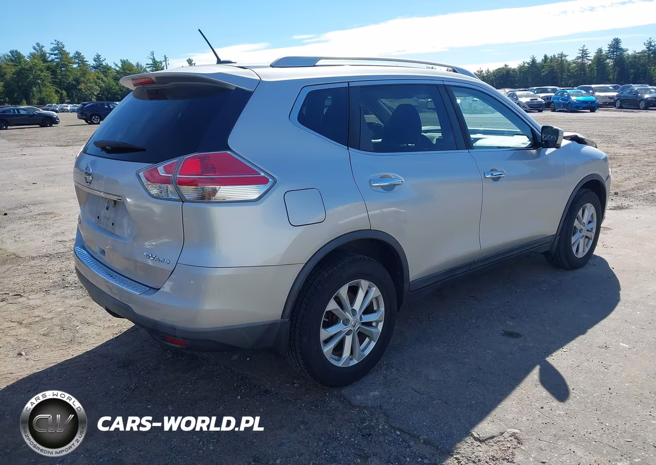 2016 Nissan Rogue Sv VIN:KNMAT2MV4GP639075 - 4
