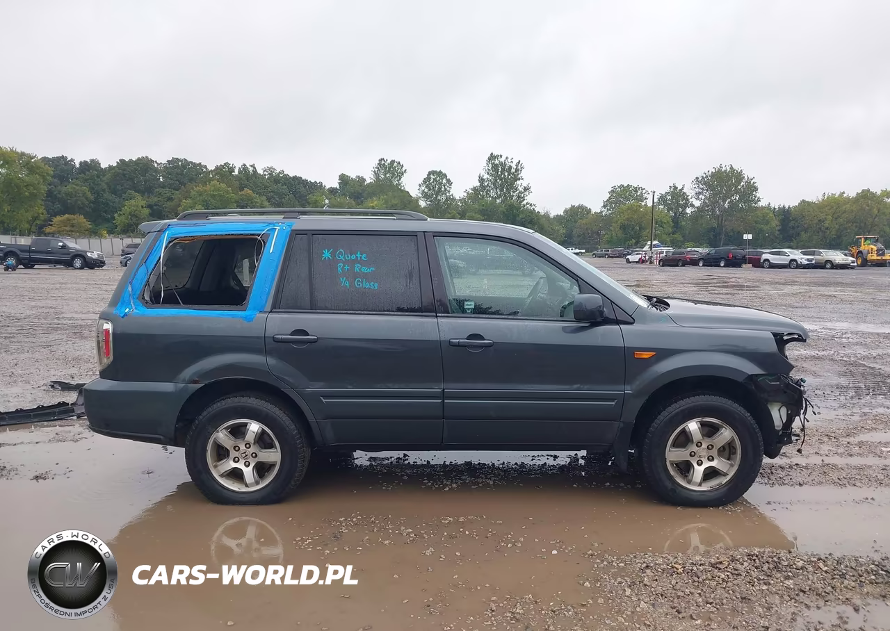2006 Honda Pilot Ex-L VIN:2HKYF18616H518372 - 14
