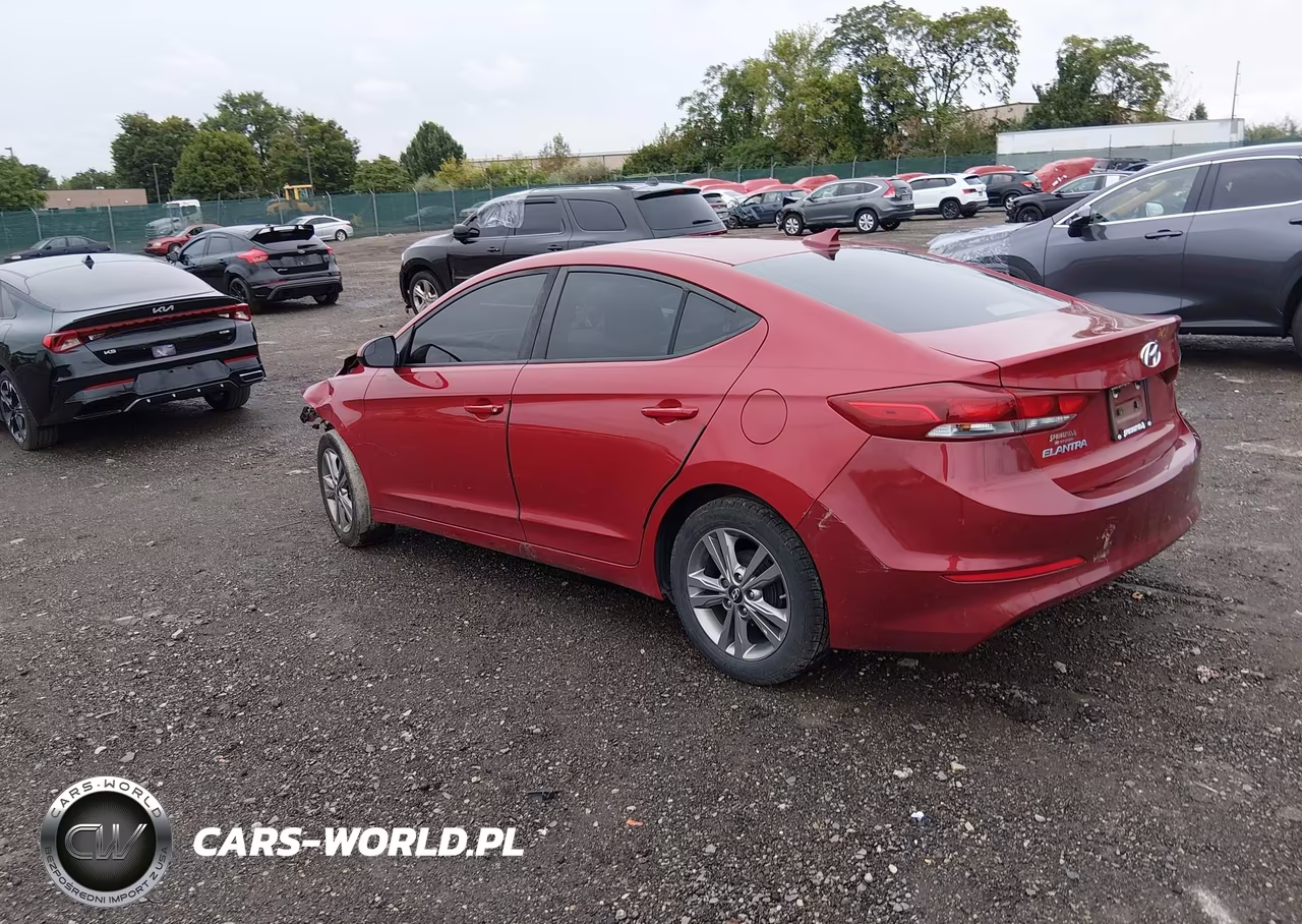 2017 Hyundai Elantra Se VIN:KMHD84LF2HU430243 - 3