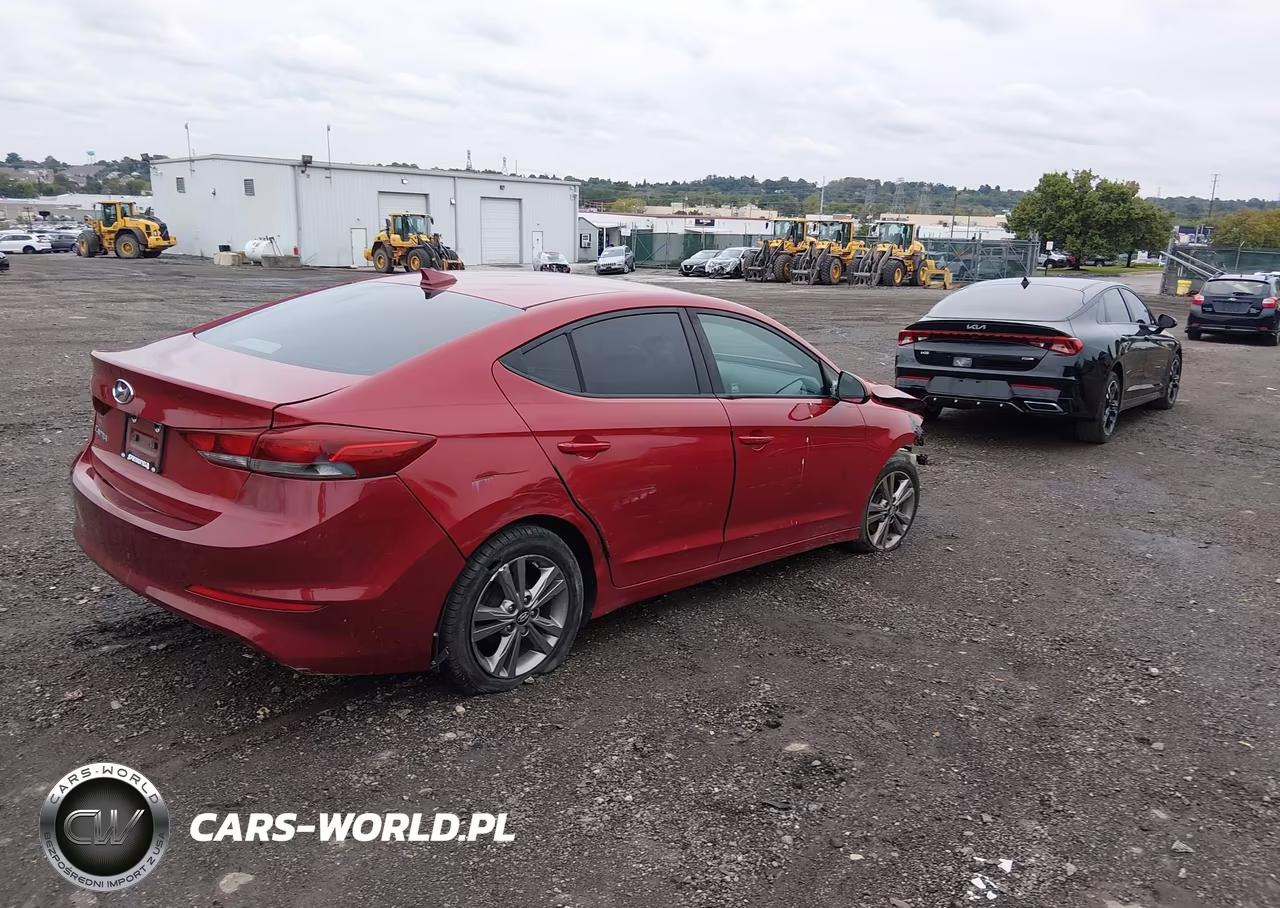2017 Hyundai Elantra Se VIN:KMHD84LF2HU430243 - 4