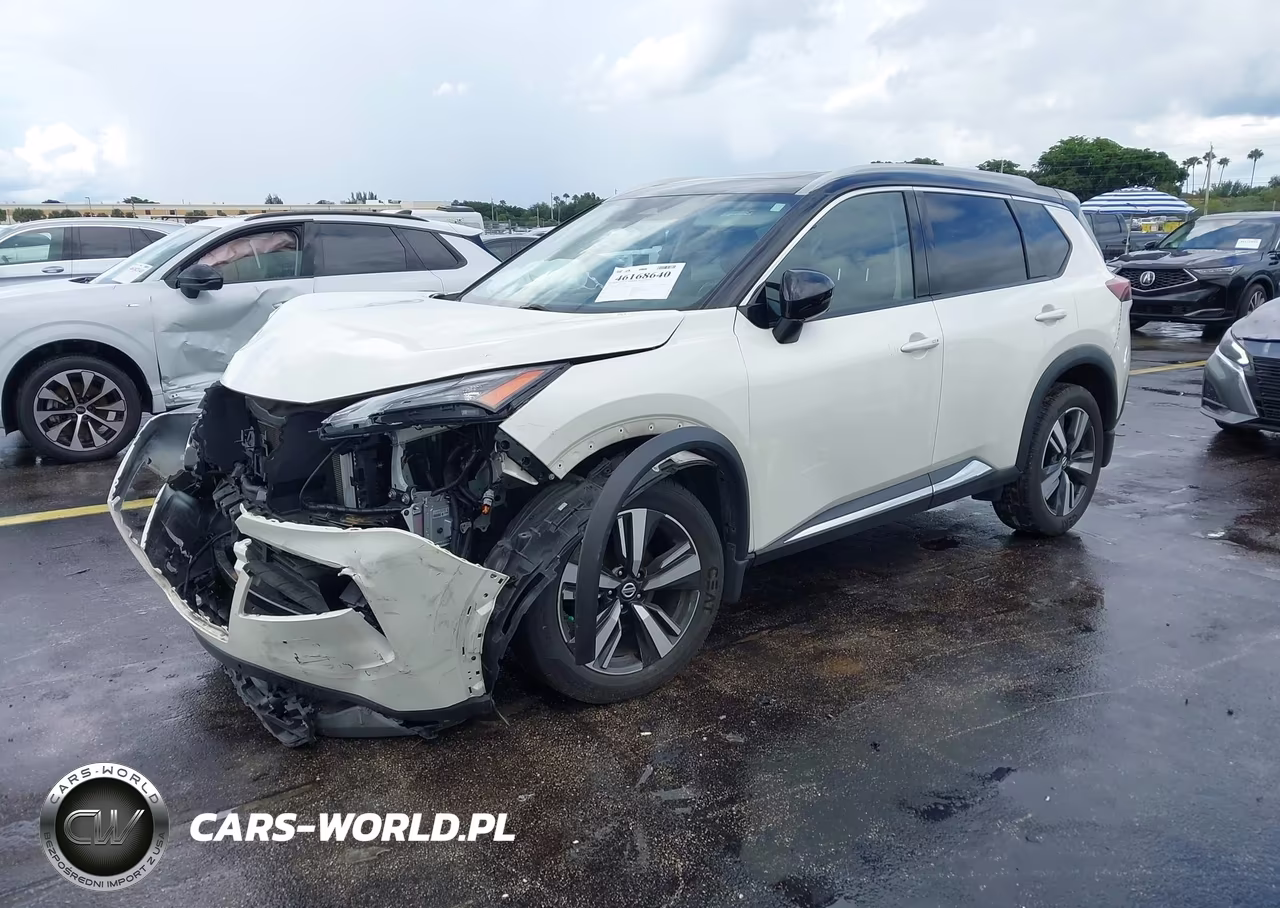 2021 Nissan Rogue Sl Fwd VIN:JN8AT3CA4MW027257 - 2