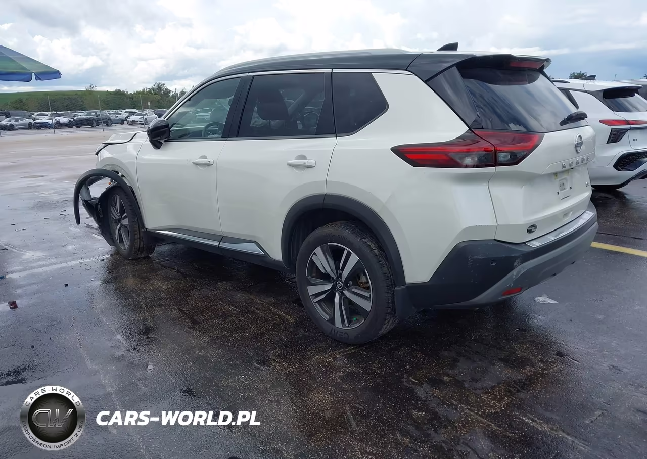 2021 Nissan Rogue Sl Fwd VIN:JN8AT3CA4MW027257 - 3