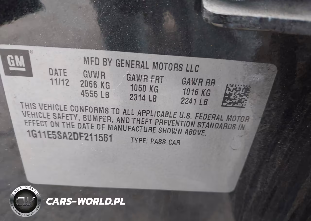 2013 Chevrolet Malibu 2Lt VIN:1G11E5SA2DF211561 - 9