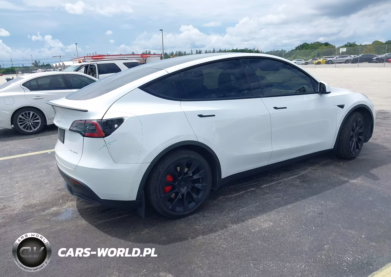 2023 Tesla Model Y Awd-Long Range Dual Motor All-Wheel Drive VIN:7SAYGDEE8PF596502 - 4