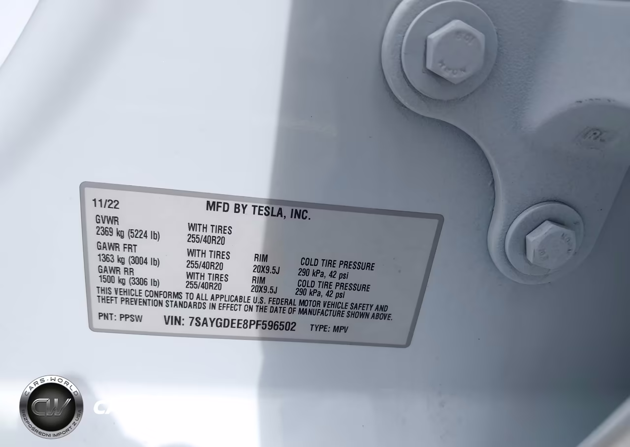 2023 Tesla Model Y Awd-Long Range Dual Motor All-Wheel Drive VIN:7SAYGDEE8PF596502 - 9