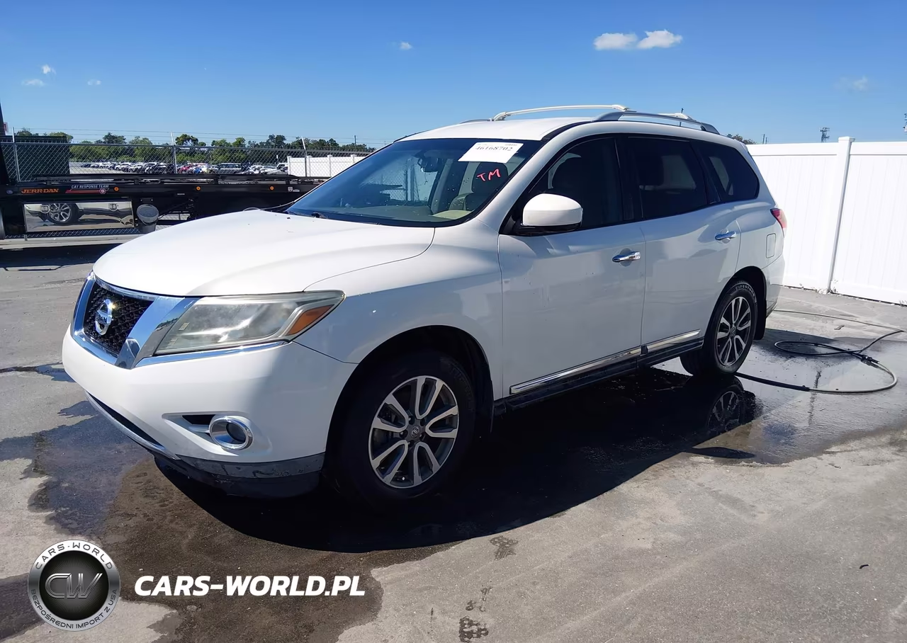 2013 Nissan Pathfinder Sl VIN:5N1AR2MM7DC624395 - 2