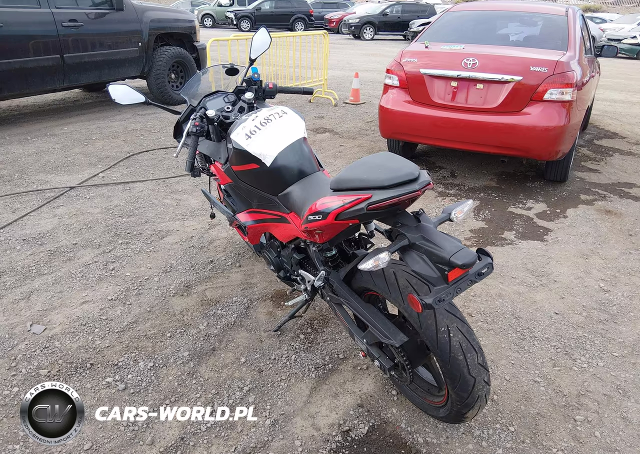 2025 Kawasaki Ex500 VIN:ML5EXGG17SDA59872 - 3