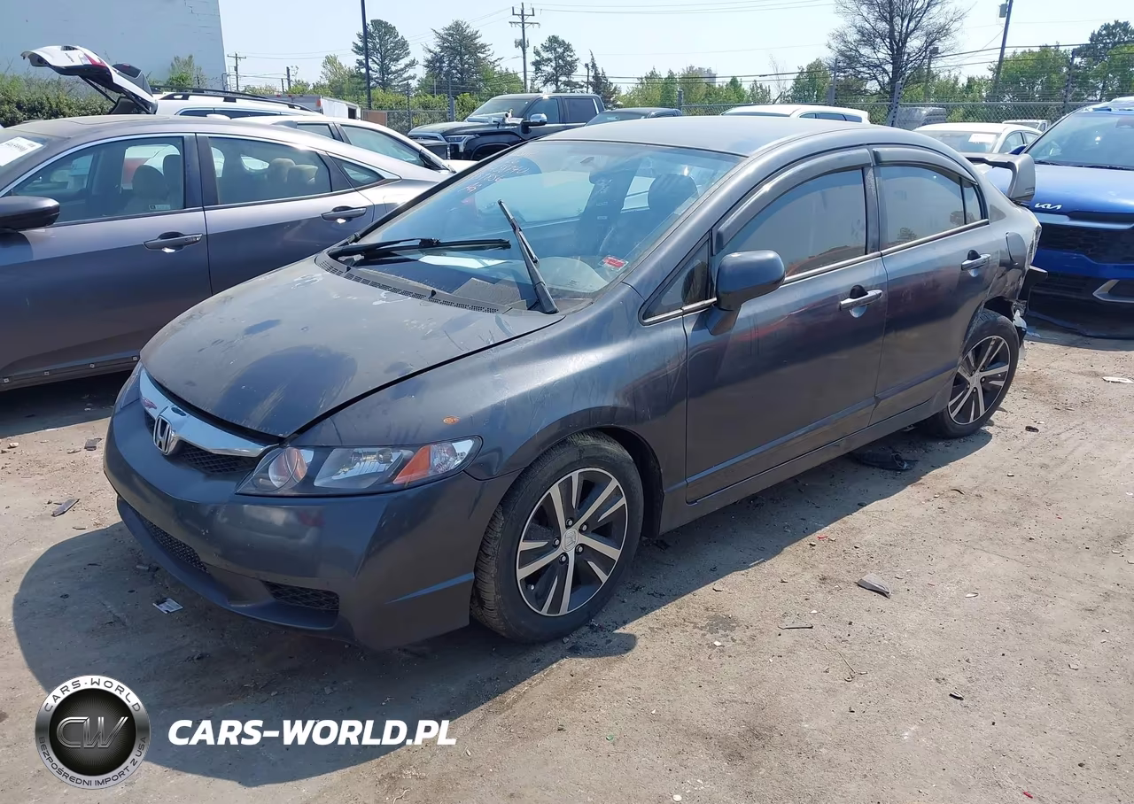 2009 Honda Civic Vp VIN:2HGFA16399H359856 - 2