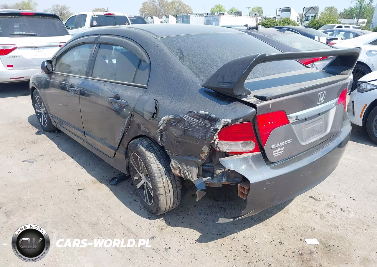 2009 Honda Civic Vp VIN:2HGFA16399H359856 - 3