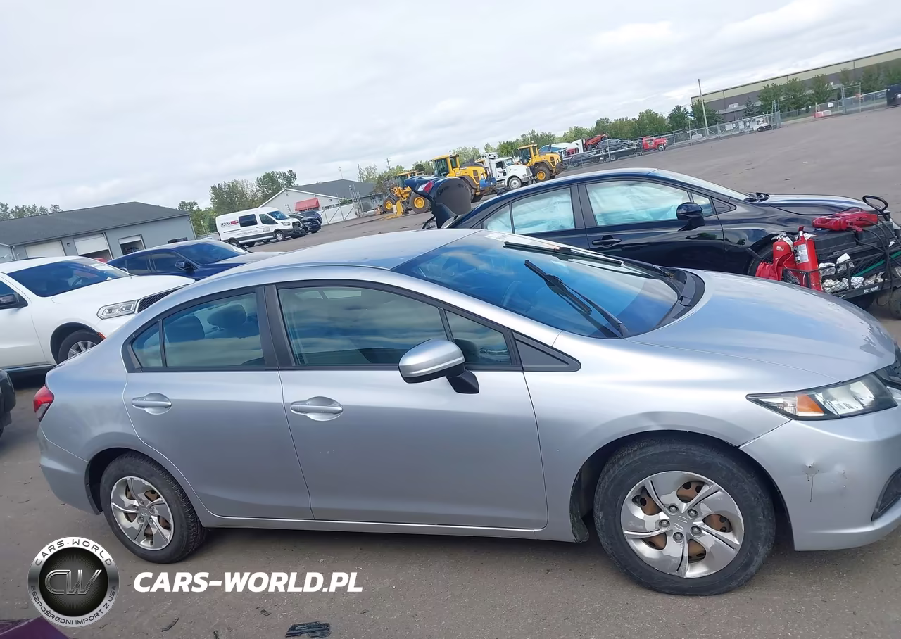 2014 Honda Civic Lx VIN:19XFB2F51EE057163 - 13