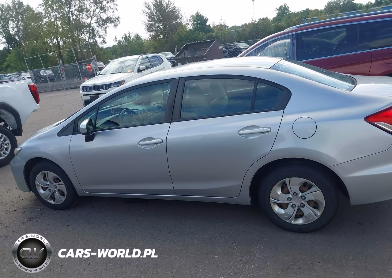 2014 Honda Civic Lx VIN:19XFB2F51EE057163 - 14