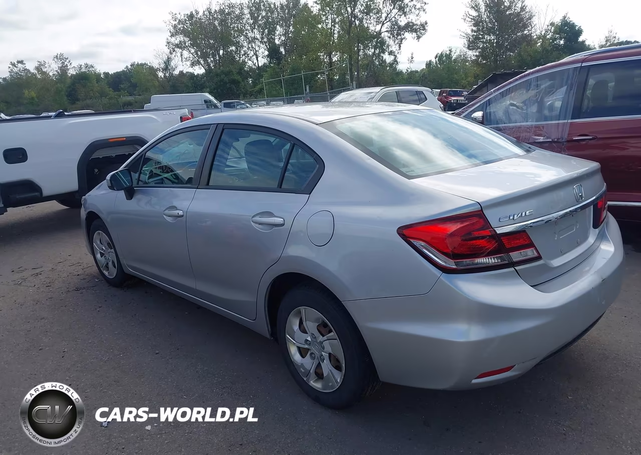 2014 Honda Civic Lx VIN:19XFB2F51EE057163 - 3