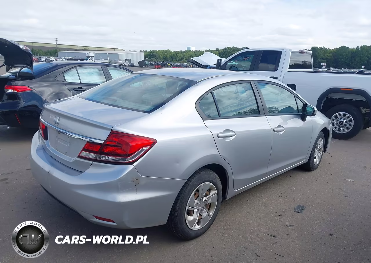 2014 Honda Civic Lx VIN:19XFB2F51EE057163 - 4