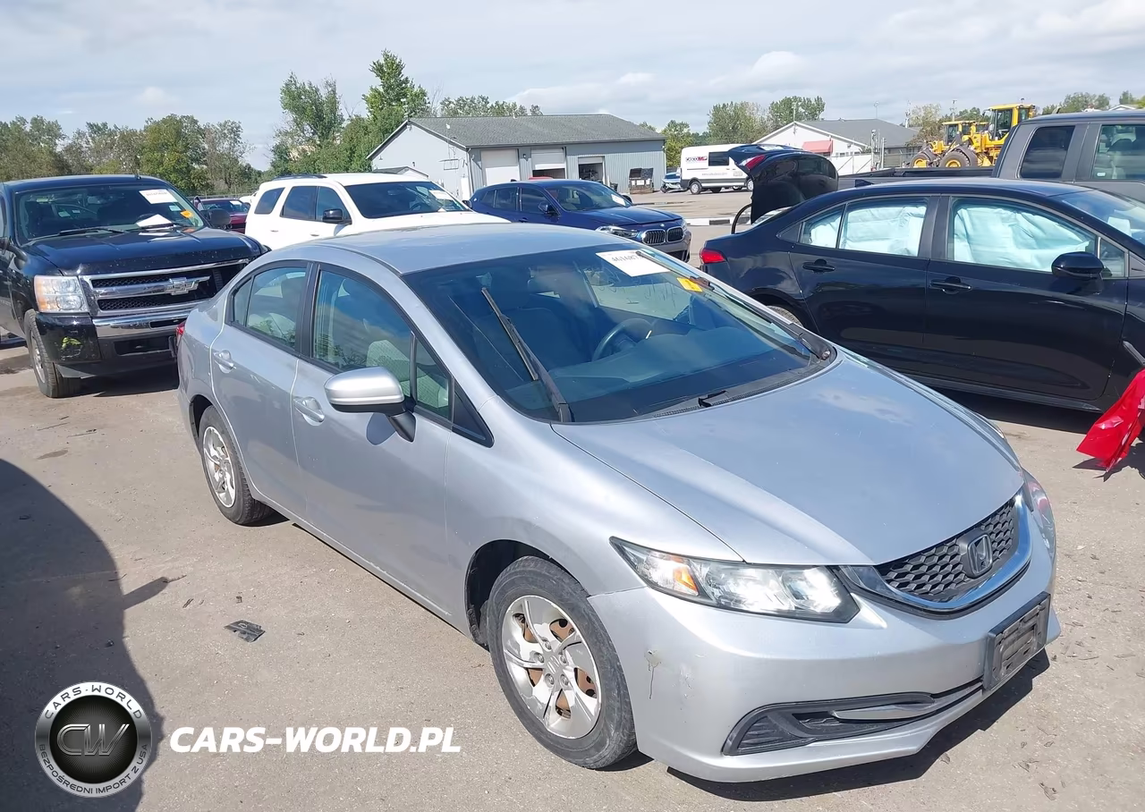 2014 Honda Civic Lx VIN:19XFB2F51EE057163 - 6