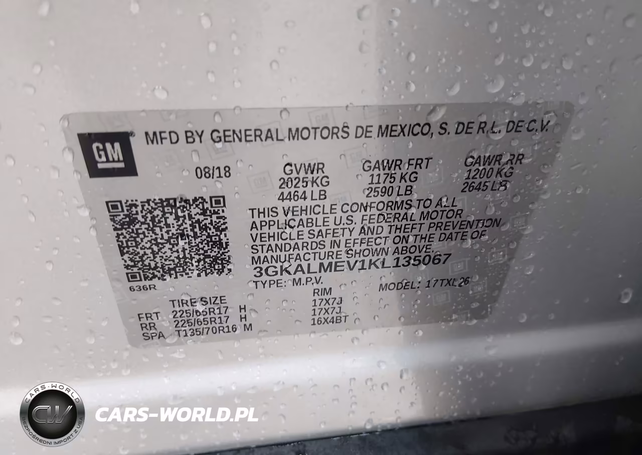 2019 GMC Terrain Sle VIN:3GKALMEV1KL135067 - 9