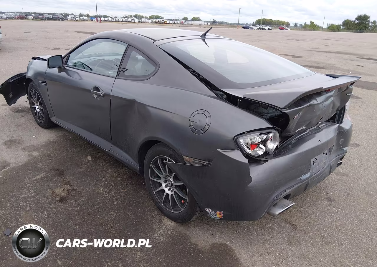 2007 Hyundai Tiburon Gs VIN:KMHHM66D67U260390 - 3