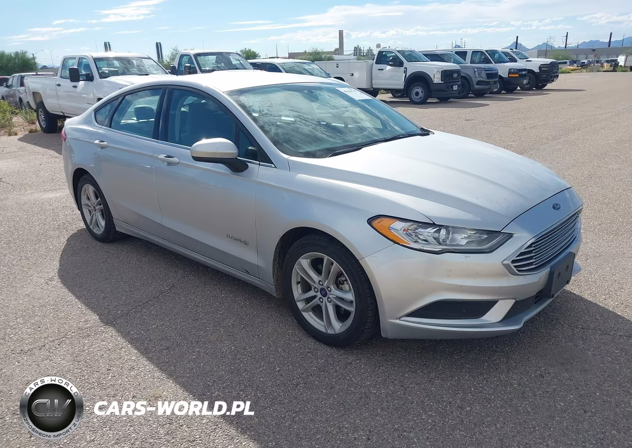 2018 Ford Fusion Hybrid S VIN:3FA6P0UUXJR254471 - 1