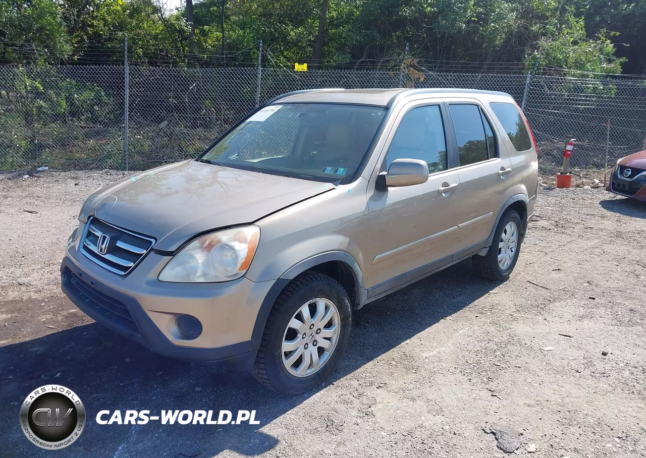 2006 Honda Cr-V Se VIN:JHLRD78996C039767 - 2