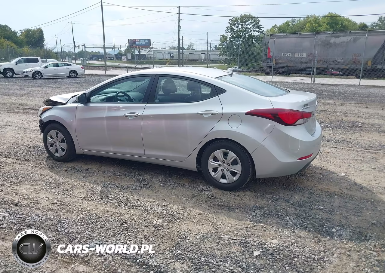 2016 Hyundai Elantra Se VIN:KMHDH4AE0GU490269 - 3