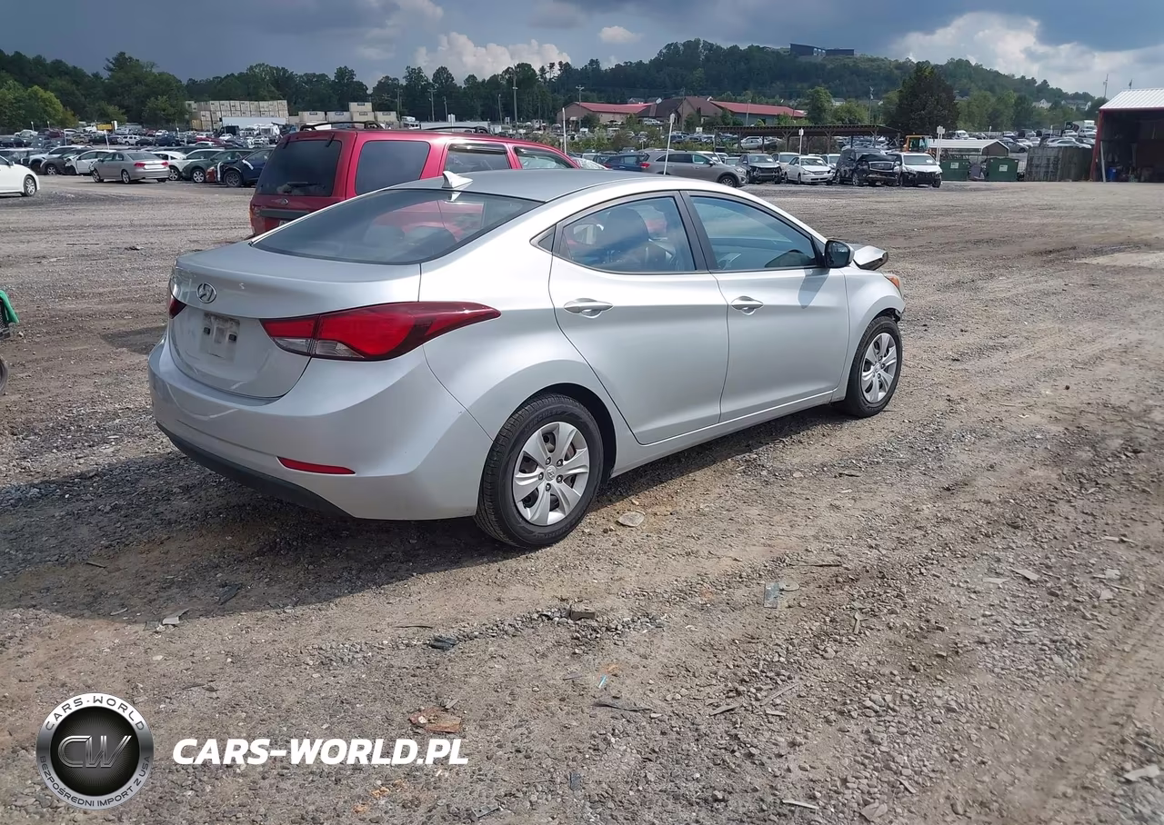 2016 Hyundai Elantra Se VIN:KMHDH4AE0GU490269 - 4