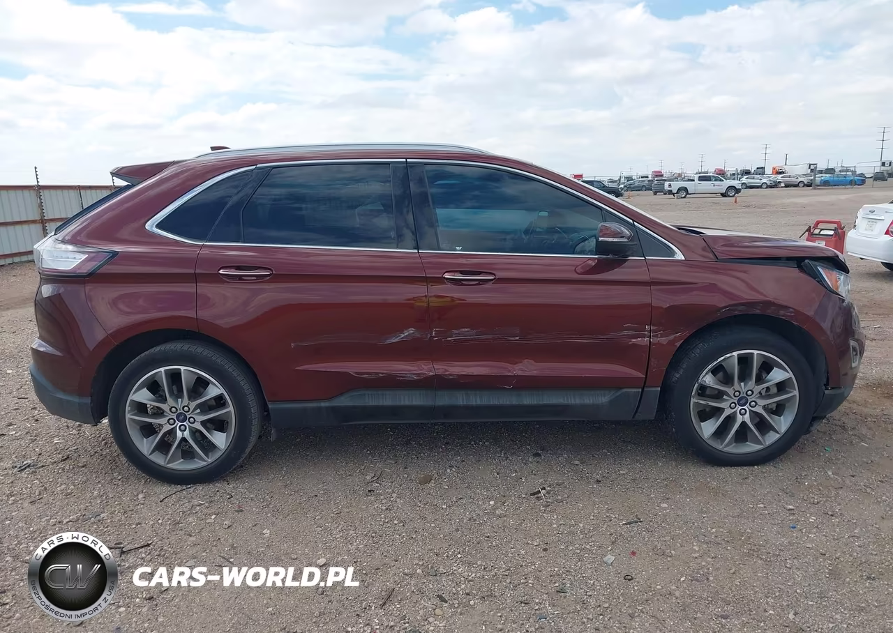 2015 Ford Edge Titanium VIN:2FMTK3K82FBC33215 - 13