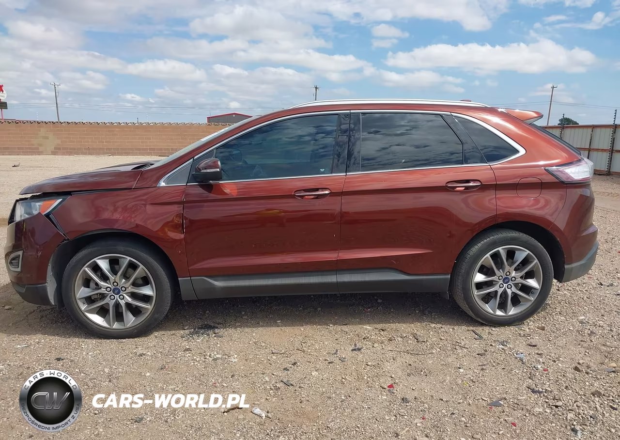 2015 Ford Edge Titanium VIN:2FMTK3K82FBC33215 - 14