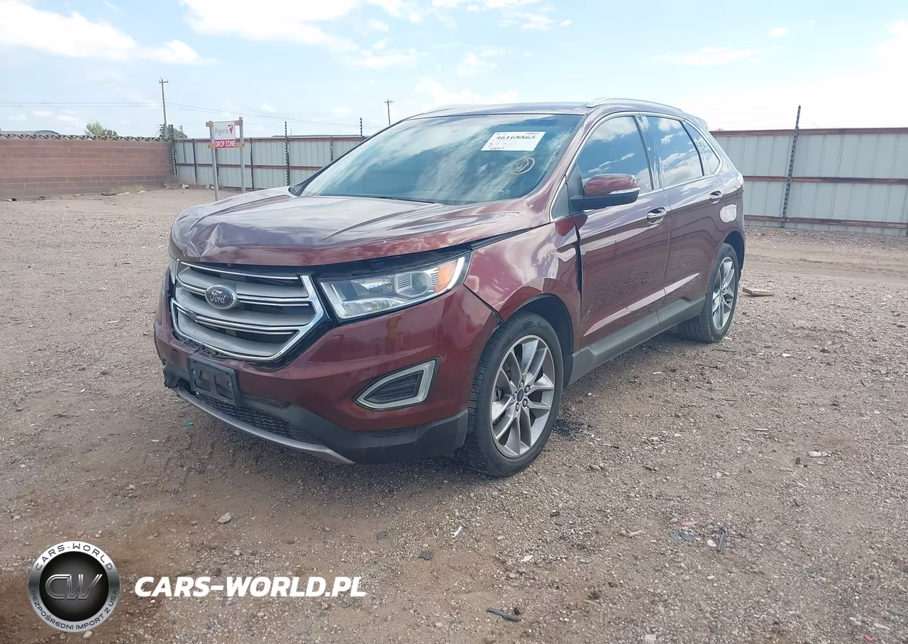 2015 Ford Edge Titanium VIN:2FMTK3K82FBC33215 - 2