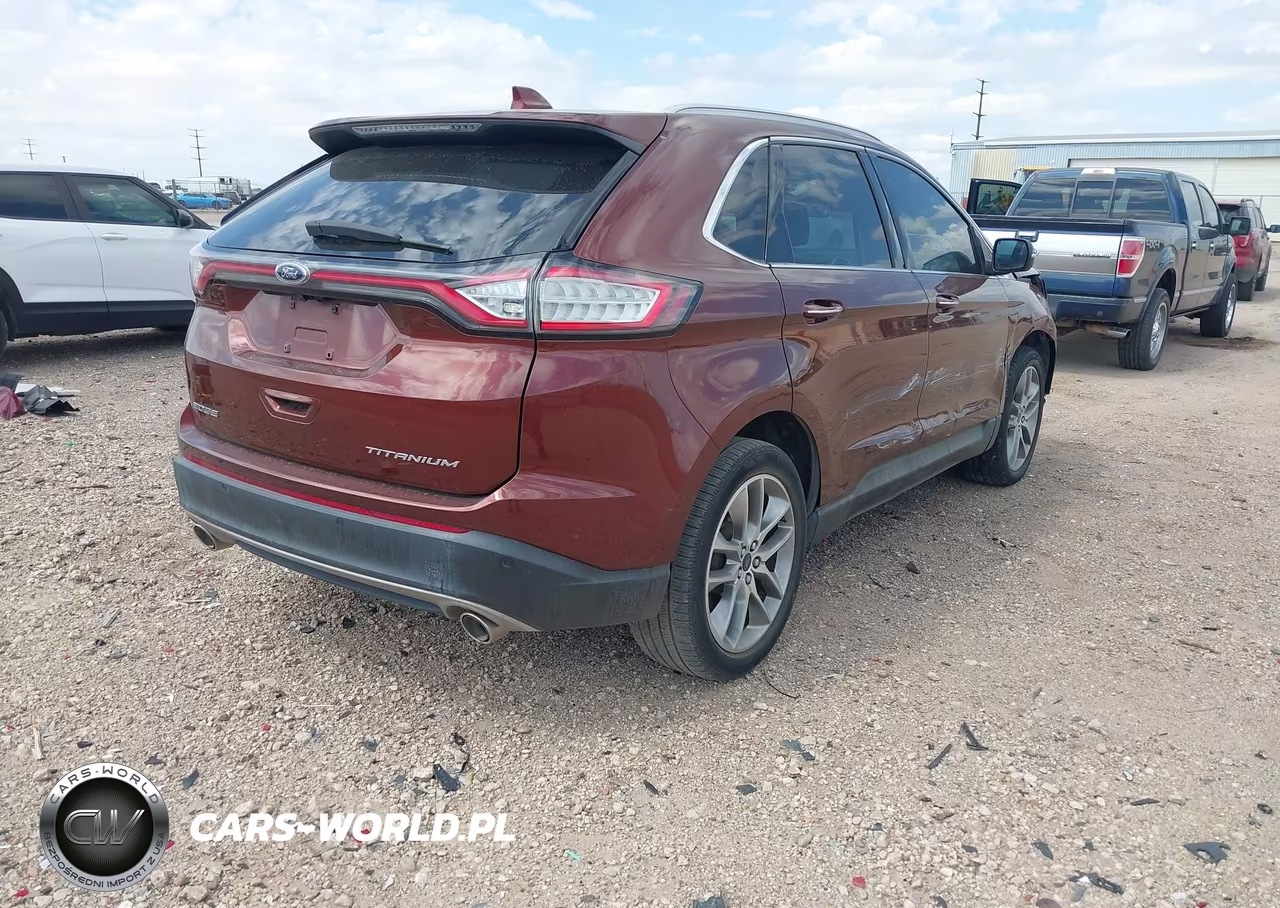 2015 Ford Edge Titanium VIN:2FMTK3K82FBC33215 - 4